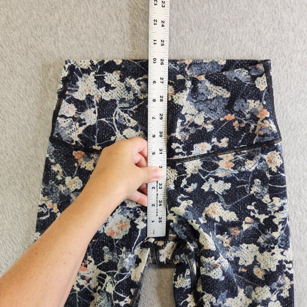 Lululemon Leggings Womens 6 Wunder Under Hi Rise Tight 28" Spring Bloom Multi - Picture 9 of 12